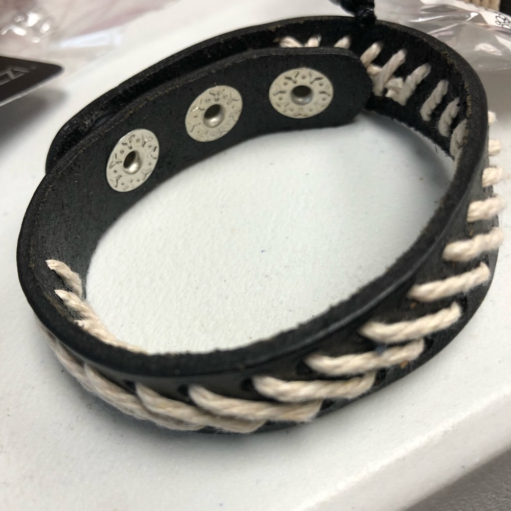 Brand New. Never been worn. Paparazzi Urban style/different color bracelets.